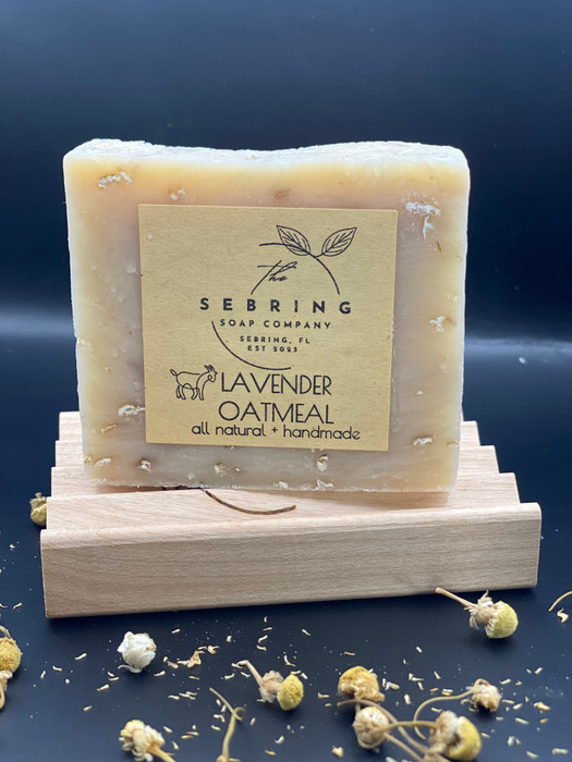 Lavender Oatmeal Goat Milk Soap