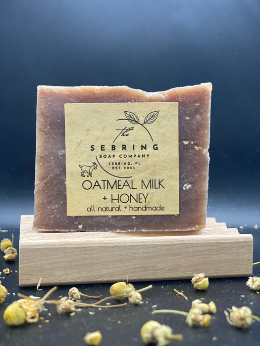 Oatmeal, Milk & Honey Goat Milk Soap