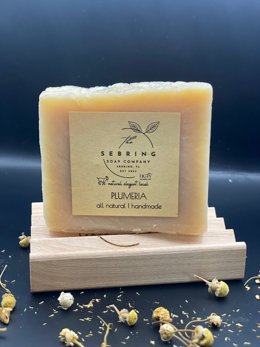 Plumeria Goat Milk Soap