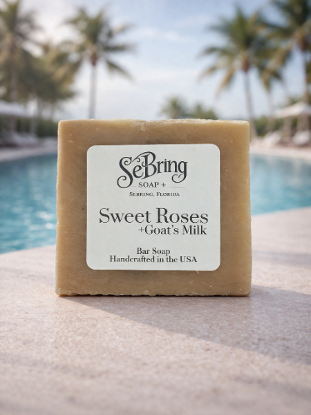 Sweet Roses Goat Milk Soap