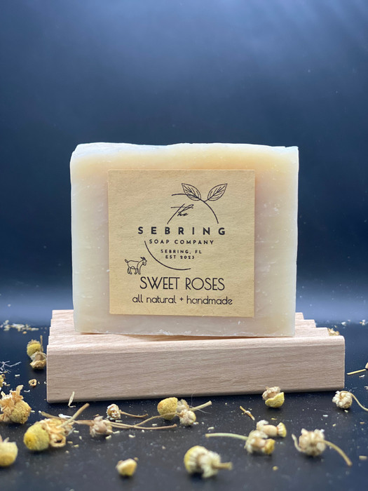 Sweet Roses Goat Milk Soap