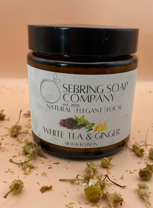 White Tea & Ginger Lotion (4oz)