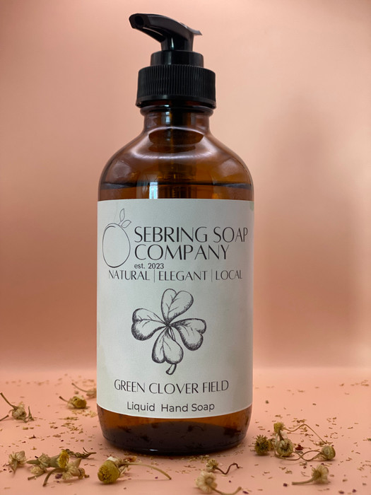 Green Clover Field Liquid Hand Soap