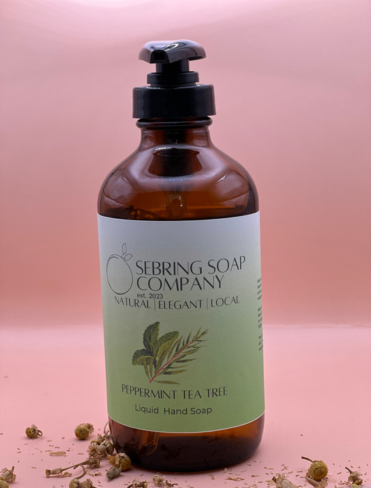 Peppermint Tea Tree Liquid Hand Soap