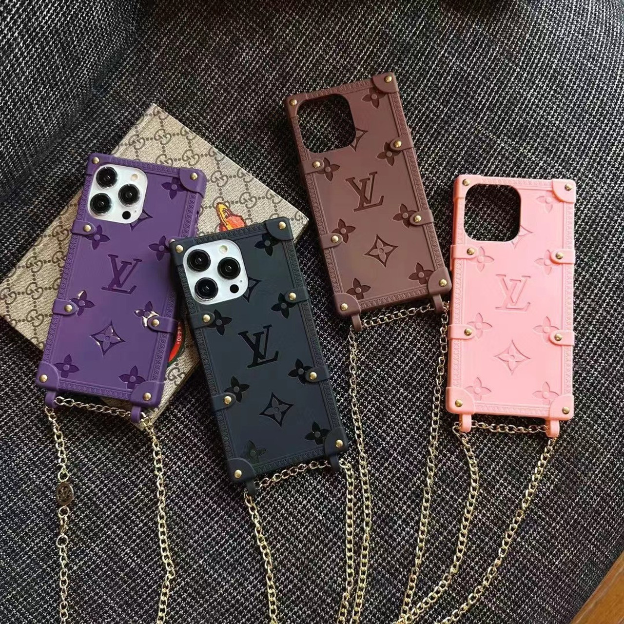 Pink LV Airpod Case - Dopephonecases