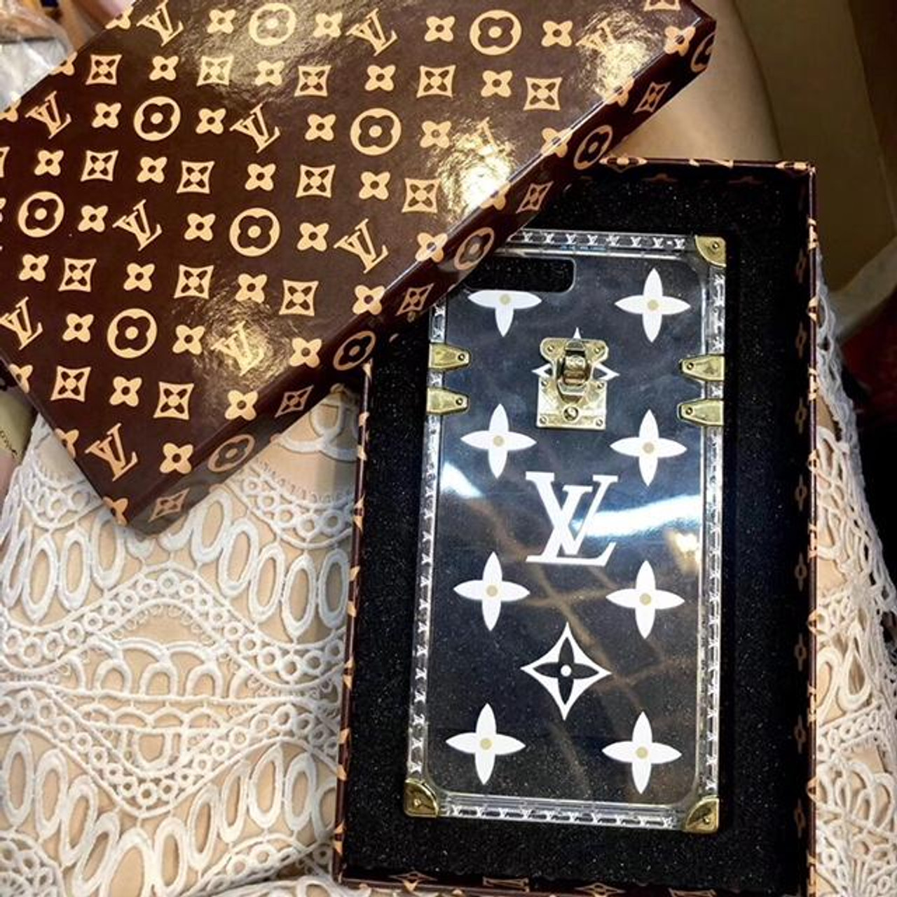 louis vuitton clear trunk phone case｜TikTok Search