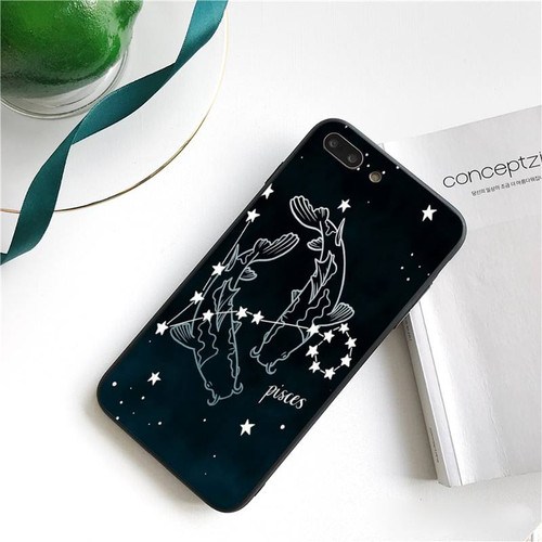 Black TPU Pisces case