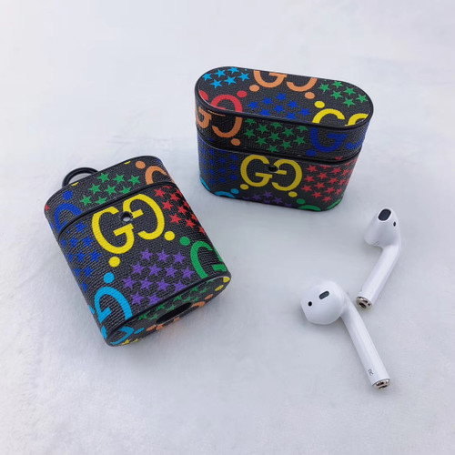 Black Gucci Pixel Bucket Airpod Case