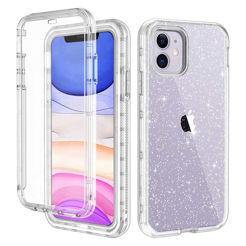 Dual layer clear glitter Defender Case