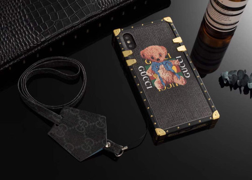 Gucci Black Teddy Bear Trunk case Gucci Black Teddy Bear Trunk case