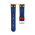 Navy Silicone GG Apple Watch Band
