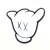 Kaws Hang Loose Croc Charm