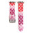 Small Pink Tie Dye LV Apple Watch Band