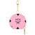 Pink MCM pouch keychain Airpod Case