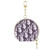 Purple Dior pouch keychain Airpod Case