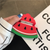 Watermelon Slice Silicone Airpod Case