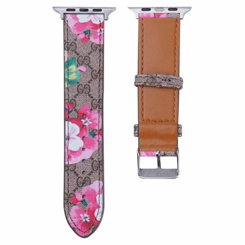 Pink Gucci x Mickey Apple Watch Band - Dopephonecases