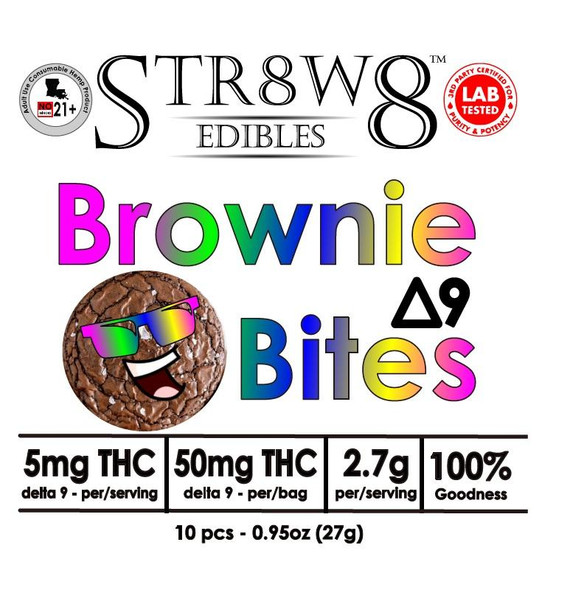 D9 Brownie Bites 50mg Caddie