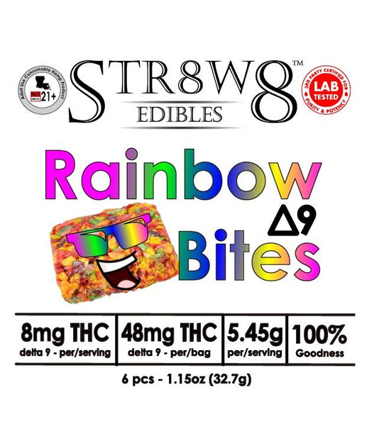 D9 Rainbow Bites 48mg Caddie