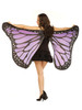 Monarch Butterfly Wings Adult Halloween Costume Accessory Orange Blue Purple New