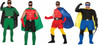 Create Your Own Super Hero Adult Costume Accessory Boxer Shorts Up To 34" Waist
