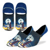 Good Luck Sock Rocket Launch No Show Socks Adult Shoe Size 7-12 Astronauts