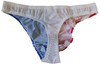 Captain USA 4th of July Stars and Stripes Men's American Thong Underwear O/S