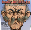 Theatrical Disguises Cranky Old Man Nose & Ear Hair Plugs Kit Costume Accessory