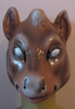 Donkey Plastic Half Mask Costume Ass Wild Farm Animal Child Adult Costume Prop