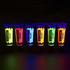 UV Neon Red Fabric Paint Glow Make-Up Bright Festival Club Rave EDM 10ml Tube