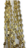 Dollar Sign Golden Mardi Gras Beads Beads Pimp Necklaces Metallic 4 pcs.