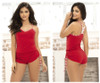 Mapale Red Two Piece Pajama Sleep Set Top & Shorts Christmas Women's SMALL