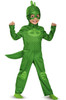 Licensed PJ Masks Gekko Classic Toddler Child Costume 3T-4T Green Jumpsuit