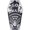 Go Away Ouija Board Coffin Beach Towel Mystical Gothic Style