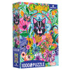 Le Chat Cat Floral 1000 Pieces Jigsaw Puzzle Paper House Productions