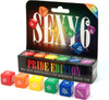 Creative Conceptions Sexy 6 Rainbow Pride Edition Dice Game Adult Couples Party