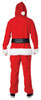 California Costumes Christmas Santa Hooded Fleece One Piece Jumpsuit Adult SMALL