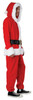 California Costumes Christmas Santa Hooded Fleece One Piece Jumpsuit Adult LG