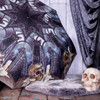 Nemesis Spirits of Salem Black Cat Skull Umbrella Compact Pop Up