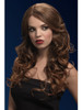 The Fever Wig Collection Nicole Light Brown Wave Side Part Wig Heat Styleable