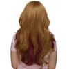 Rockstar Wigs Quality Downtown Girl Light Brown Burgundy Long Wig Heat Stylable