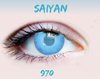 Primal Costume Contact Lenses Saiyan Blue Cosplay Eye Make-up
