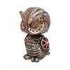 Nemesis Now Hoot Beak Steampunk Owl Cogwork Collectible Resin 5" Figurine
