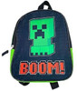 Bioworld Licensed Minecraft Creeper & Boom! Kids 10" Mini Backpack