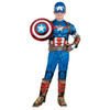 Licensed Marvel Captain America Premium Child Superhero Padded Costume MED 7-8