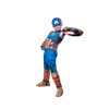 Licensed Marvel Captain America Premium Child Superhero Padded Costume MED 7-8