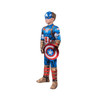 Licensed Marvel Captain America Premium Child Superhero Padded Costume MED 7-8