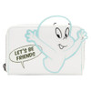 Loungefly Universal Casper The Friendly Ghost Let's Be Friends Zip-Around Wallet