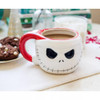 Disney The Nightmare Before Christmas Jack Skellington Santa 3D Ceramic Mug Gift