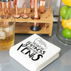 Twisted Wares Beverage Napkins Can't Say Happiness Funny Tableware 20pcs/pk